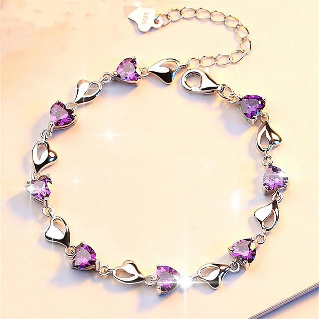Blue-Violet Romance Bracelet