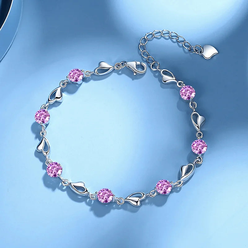 Blue-Violet Romance Bracelet